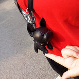 Adorable Dog Cruelty Free Key Chain or Purse Charm