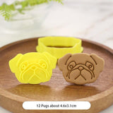 Dog Face Cookie Cutter and Stamp