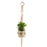 Handmade Natural Cotton Macrame Plant Hanger