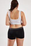 Comfortable Seamless Wireless Lounging Bra with Removable Pads and Wide Shoulder Straps