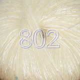 FIVE Balls of Sequin Flash Wool Blend Yarn