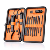 Stylish 15 Piece Stainless Steel Professional Quality Manicure Pedicure Tool Set