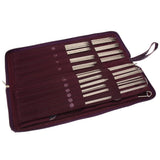 High Quality Fast Knitting Circular and Double Pointed Stainless Steel Knitting Needle Set & Case