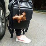Adorable Dog Cruelty Free Key Chain or Purse Charm