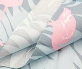 Flamingo Print 100% Cotton Broadcloth