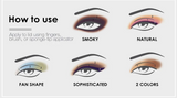 TROPICAL VACATION 14 Color Eye Shadow Palette with Brush