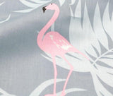 Flamingo Print 100% Cotton Broadcloth