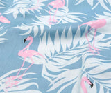 Flamingo Print 100% Cotton Broadcloth
