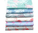 Flamingo Print 100% Cotton Broadcloth