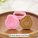 Dog Face Cookie Cutter and Stamp