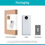 Essential Portable 30000mAh PD QC 3.0 Quick Charge Power Bank for Phones and Other Electronics