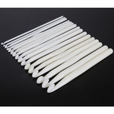 Set of 8 Plastic Crochet Hooks Sized  3mm To 10mm