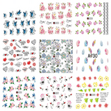 Mega Value 50 Sheet Nail Decal Set
