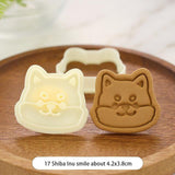 Dog Face Cookie Cutter and Stamp