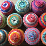 Wool Blend Cake Yarn