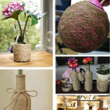 Natural Handmade Jute Rope in Varied Weights