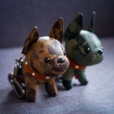 Adorable Dog Cruelty Free Key Chain or Purse Charm