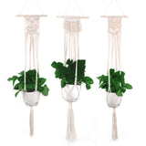 Hand Made Cotton Macrame Indoor Plant Hanger