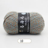Mohair Wool Marled Tweed Yarn 100 g