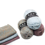 Mohair Wool Marled Tweed Yarn 100 g