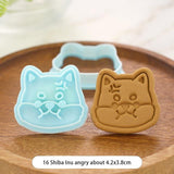 Dog Face Cookie Cutter and Stamp