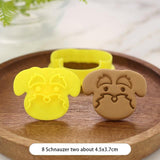 Dog Face Cookie Cutter and Stamp