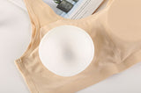 Seamless Rayon Lycra Stretch Vented Mesh Bra with Removable Pads