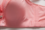 Push Up Plus Size Underwire Bra with Cotton Lined Cups