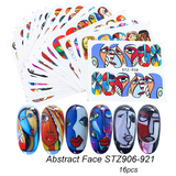 C19 Nail Art Decals in Your Choice of Designs