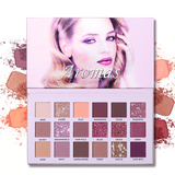 Romantic Rose Gold Palette with 18 Matte and Shimmery Shades