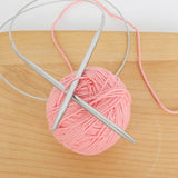 Set of 11 Stainless Steel Circular Knitting Needles Sized 000-8 US in Choice of 5 Lengths