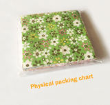 Calico Cotton Charm Pack 50 pieces 4" (10cm) Squares