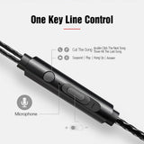 Bass Boosting In Ear Wired Stereo Earbuds with Mic with Spare Covers for Android, iPhone, Computers, Tablets with 3.5mm Connection