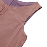 Sleeveless Lined Cotton Dress, Sizes 2-16