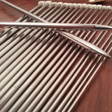 Single Pointed Stainless Steel Knitting Needles in 11 Sizes 0-11 US (2 - 8 mm)