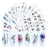 C19 Nail Art Decals in Your Choice of Designs
