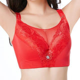 Push Up Plus Size Underwire Bra with Cotton Lined Cups
