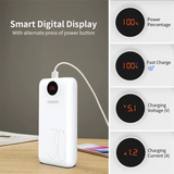 Essential Portable 30000mAh PD QC 3.0 Quick Charge Power Bank for Phones and Other Electronics