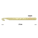 Jumbo Transparent Acrylic Crochet Hook in  Your Choice of Sizes US P-X (12mm - 25mm)