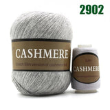 Premium 100% Mongolian Cashmere Yarn - 2902 light gray - cashmere yarn