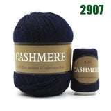 Premium 100% Mongolian Cashmere Yarn - 2907 midnight blue - cashmere yarn