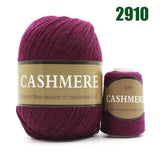 Premium 100% Mongolian Cashmere Yarn - 2910 wine - cashmere yarn