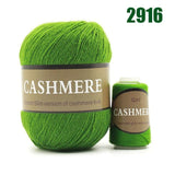 Premium 100% Mongolian Cashmere Yarn - 2916 spring green - cashmere yarn