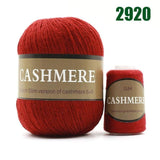 Premium 100% Mongolian Cashmere Yarn - 2920 russet - cashmere yarn
