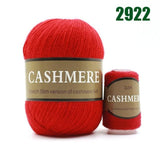 Premium 100% Mongolian Cashmere Yarn - 2922 red - cashmere yarn
