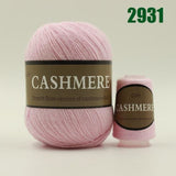 Premium 100% Mongolian Cashmere Yarn - 2931 pink - cashmere yarn