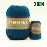 Premium 100% Mongolian Cashmere Yarn - 2934 peacock - cashmere yarn