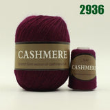 Premium 100% Mongolian Cashmere Yarn - 2936 purple - cashmere yarn