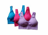 Comfortable Seamless Wireless Bra - 3 Pack