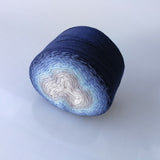 Ever Changing Cotton Blend Cake Yarn: 1000m/1094yd Sport Yarn